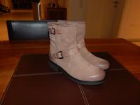 Geox Respira Stiefeletten taupe beige Damen Boots Gr. 38 neu Bayern - Untergriesbach Vorschau