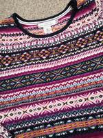 * H&M * schöner Strickpullover S 34 36 Alpaka Pulli Jacquard Niedersachsen - Norden Vorschau