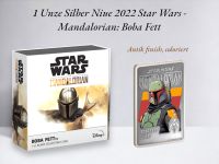 1 Unze Silber Niue 2022 Star Wars Mandalorian: Boba Fett Niedersachsen - Wittingen Vorschau