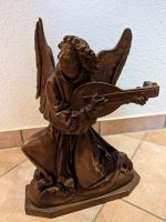 Gipsfigur Engel mit Laute Gipsformerei Berlin Statue Dekoration Niedersachsen - Hespe Vorschau