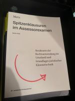 Spitzenklausuren im Assessorexamen Metz Frankfurt am Main - Nordend Vorschau