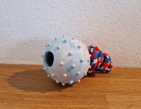 Hundespielzeug Ball am Seil Wurfball 6cm Naturgummi Sachsen-Anhalt - Droyßig Vorschau