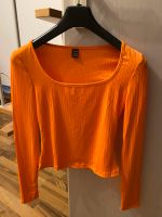 Shirt U-Ausschnitt Gr. S orange Sachsen-Anhalt - Haldensleben Vorschau