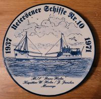 Wandteller Schiffe Uetersener Delft Blue Sammelteller Niedersachsen - Faßberg Vorschau