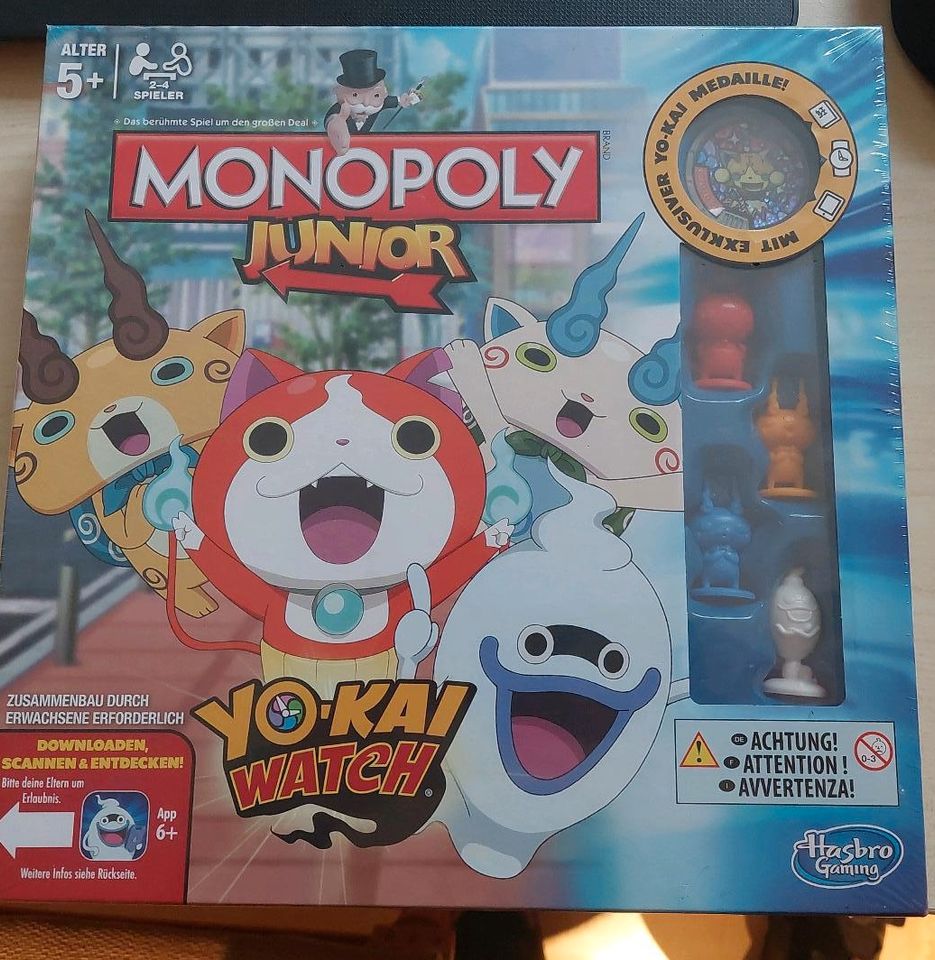 Monopoli Junior Yo-Kai Watch neu in Uetersen