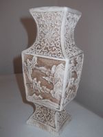 MEERESSTEIN VASE 70er Jh. HANDMADE Fb. beige NEUZUSTAND Bayern - Schwarzenbach am Wald Vorschau