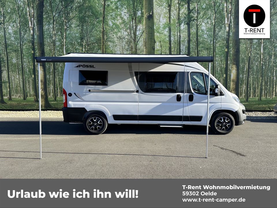 Pössl 2WIN S Kastenwagen mieten AHK Wohnmobil 29.6.-14.7.24 in Oelde