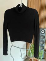 Bershka Rollkragenpullover Rolli schwarz Gr S Bayern - Wonfurt Vorschau