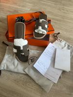 Neue Braune Hermes Sandalen oran in etoupe 36.5 EU Hamburg-Mitte - Hamburg Hammerbrook Vorschau