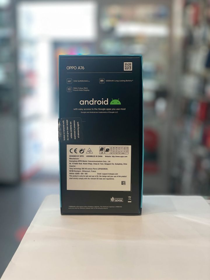 Oppo A76 128GB Schwarz NEU & Unbenutzt OVP in Wiesbaden