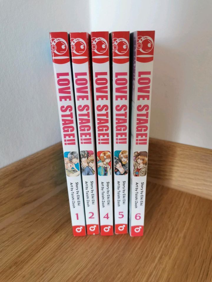 Manga Love Stage 1, 2, 4, 5 Tokyopop Boyslove Boys Love Yaoi in Seligenstadt