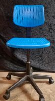 Bürostuhl Stuhl Schreibtischstuhl blau auf Rollen Berlin - Tempelhof Vorschau