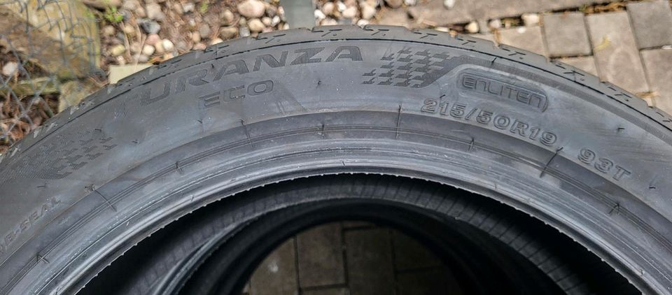 BRIDGESTONE Turanza Eco Enliten 215/50-19 DOT5123 wie neu CUPRA in Grimmen