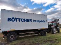 BDF , Lafette Wechselbrücken Anhänger Lagercontainer Sachsen - Frohburg Vorschau