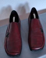 Rieker Damenschuhe 39 Leder dunkelrot Nordrhein-Westfalen - Aldenhoven Vorschau