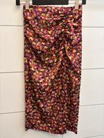 Zara Rock Midirock Blumenmuster Sommerrock Partyrock Schlitz Raff Hessen - Wetzlar Vorschau