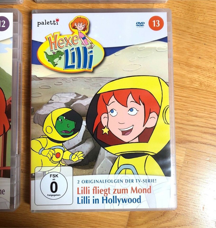 Konvolut 4 Kinder DVD Hexe Lilly in Westerstede
