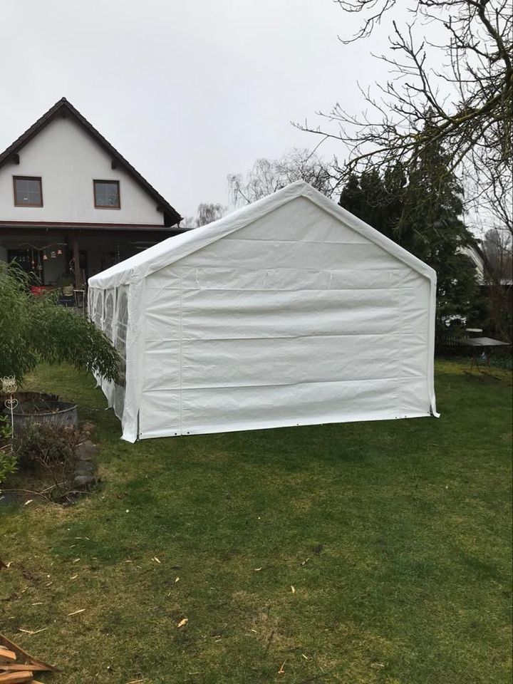 Partyzelt Pavillion 4x8m  mieten leihen zu vermieten in Heidesee