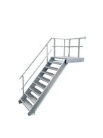 8 Stufen + Podest Treppe Geländer links B 100 cm H 135 - 180 cm Nordrhein-Westfalen - Hamminkeln Vorschau