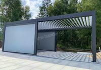 Terrassenüberdachung 6,6x1,5m Alu Überdachung Pergola Lamellen Baden-Württemberg - Murrhardt Vorschau