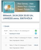 Rea Garvey - Halo Arena Tour + Special Guest: Picture This Düsseldorf - Wersten Vorschau