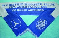 Schaal "Deutsche Schnauferl Rallye 1986"  ca. 18 x 175 cm Baden-Württemberg - Kusterdingen Vorschau