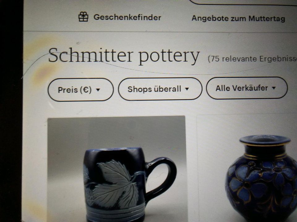 Kunstkeramik : Schmitter pottery in Betschdorf , Frankreich in Frankfurt am Main