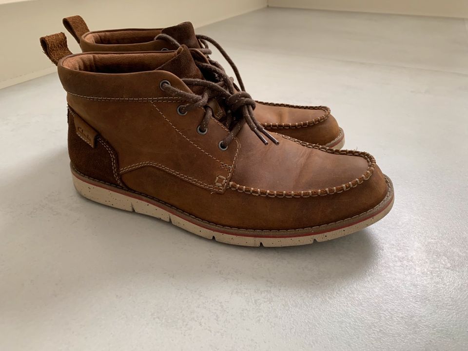 Clarks Herren Schuhe TAN Leder, Knöchelschuhe Schnürschuhe Gr.45 in Chemnitz  - Altendorf | eBay Kleinanzeigen ist jetzt Kleinanzeigen