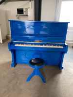 Klavier blau restauriert Niedersachsen - Braunschweig Vorschau
