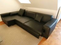 Couch/ Sofa/ Lounchcouch - Dickleder Rind - ausziehbar Hessen - Kassel Vorschau