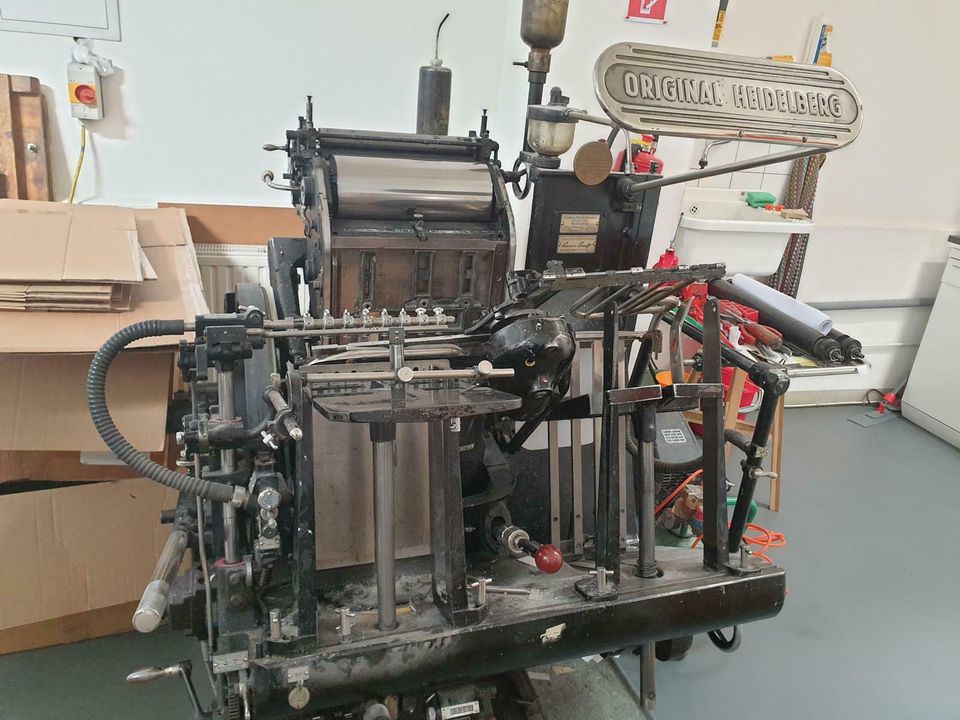 Heidelberg OHT (Tiegel) • 1961 • #3701 (Offsetdruckmaschine) in Burbach