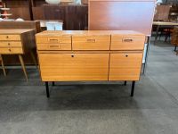 Sideboard Kommode Schränkchen Teak Mid Century Vintage Kr. München - Unterföhring Vorschau