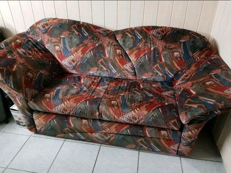 Sofa Couch Wohnzimmer gemütlich vintage gebraucht in Dorsten