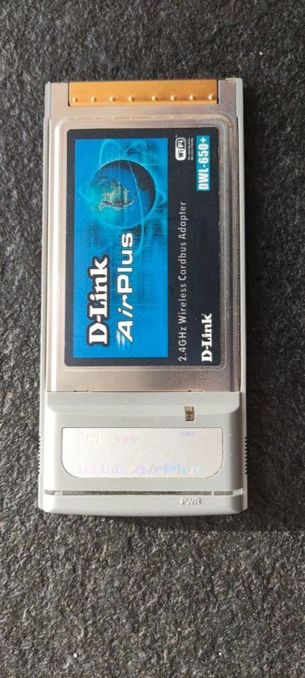 PCMCIA D-Link Air Plus WLAN 2.4 GHz Cardbus Adapter in Braunschweig