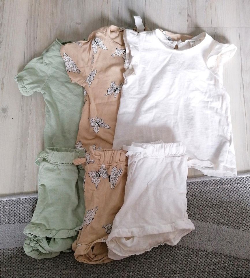 6 teiliges baby set Sommer Kleidung Paket gr. 86 in Lemförde