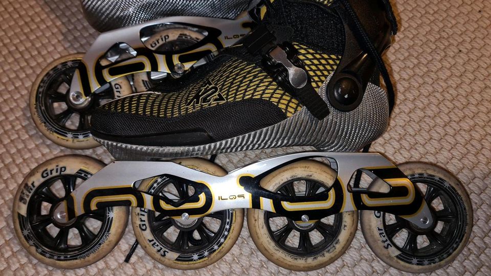 Inlineskates Speedskates K2 Radical 100 gebraucht Größe 39.5 in Fahrenkrug