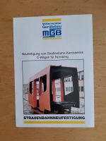 Prospekt mgb Tram Straßenbahn C-Wagen Nürnberg DUEWAG Typenblatt Berlin - Charlottenburg Vorschau