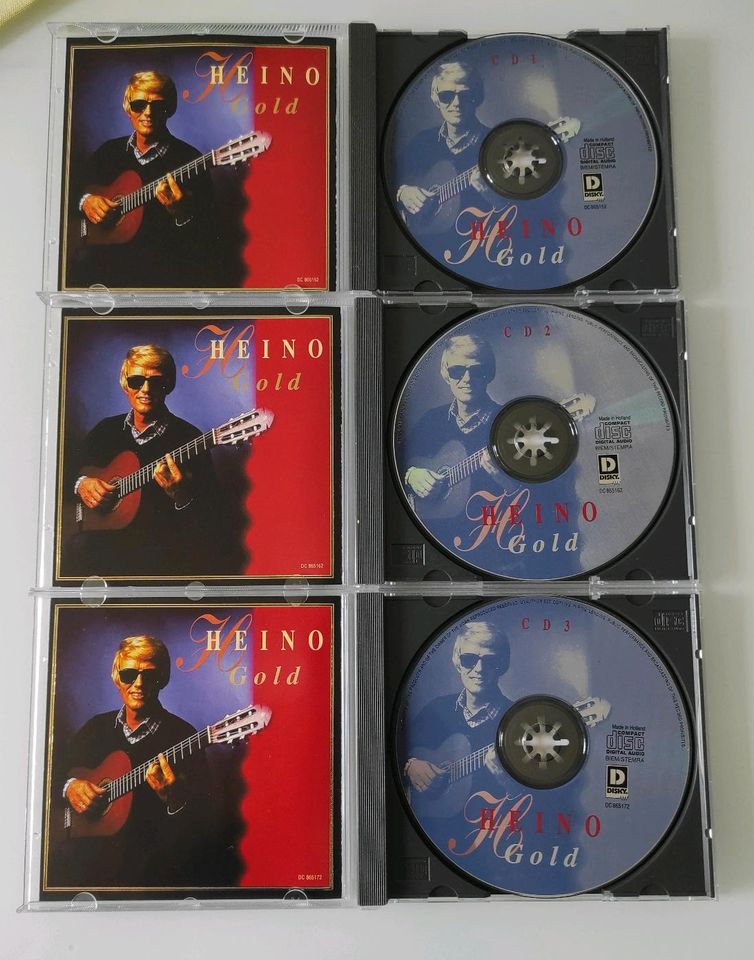 3 CD Heino Gold mit seinen bekannten Hits in Weissach im Tal