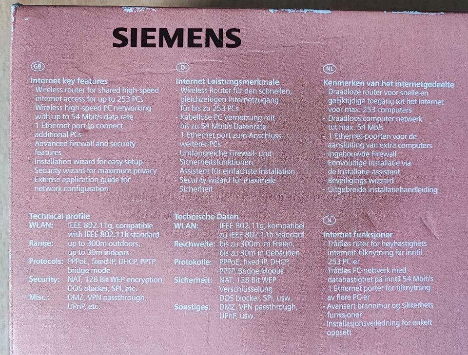 Siemens Gigaset SX550 dsl/Cable Basisstation in Kassel