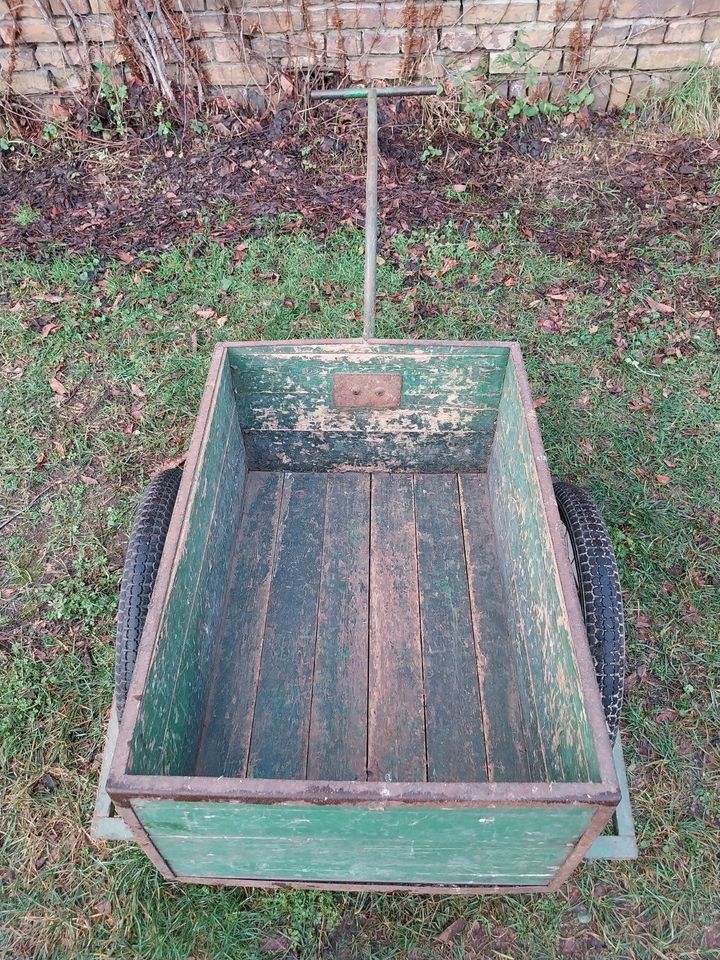 Bollerwagen, Handwagen, DDR Handkarren in Treuenbrietzen