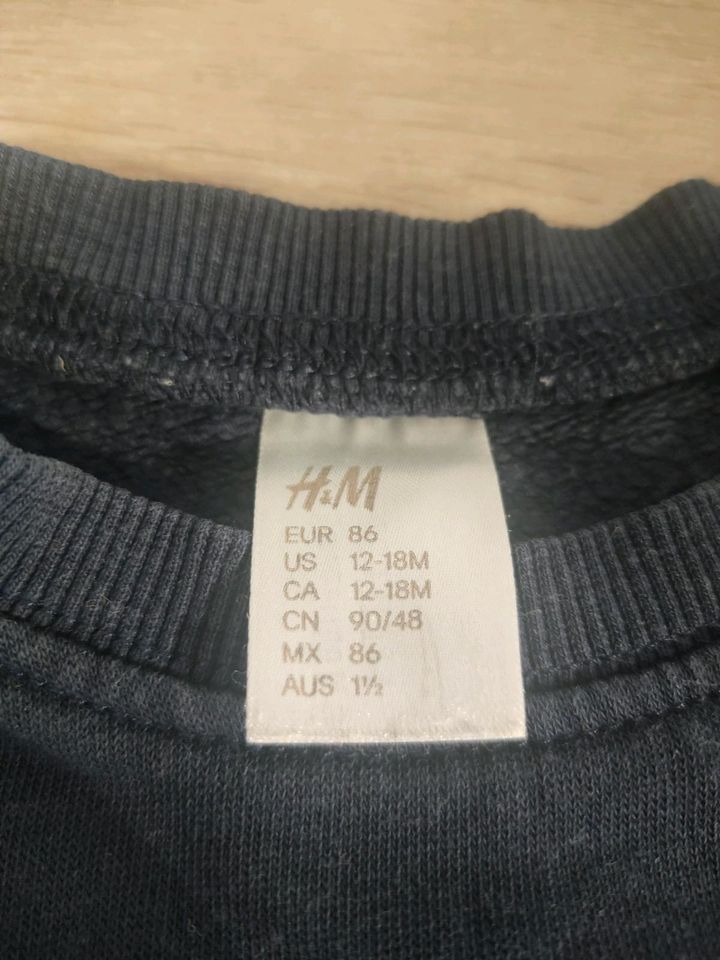 Sweatpullover in 86 von H&M in Bodenheim