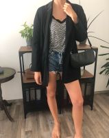 Blazer schwarz Vintage oversized Gr. M / L Baden-Württemberg - Ulm Vorschau