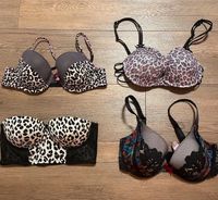 Hunkemöller BH BHs Dessous 80B, 75 C, 75 E schwarz Leo Brandenburg - Wustermark Vorschau