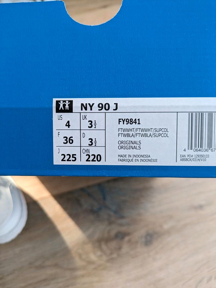 adidas Sneaker NY 90 J Kinder - NEU in Thermalbad Wiesenbad