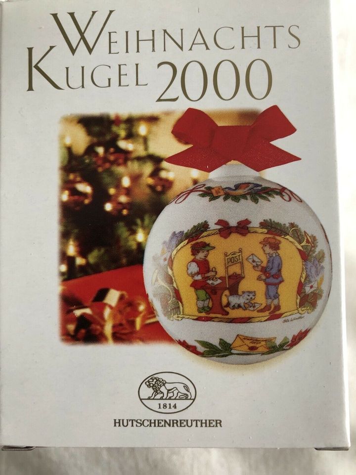 2000 Hutschenreuther Kugel Porzellan in Igel