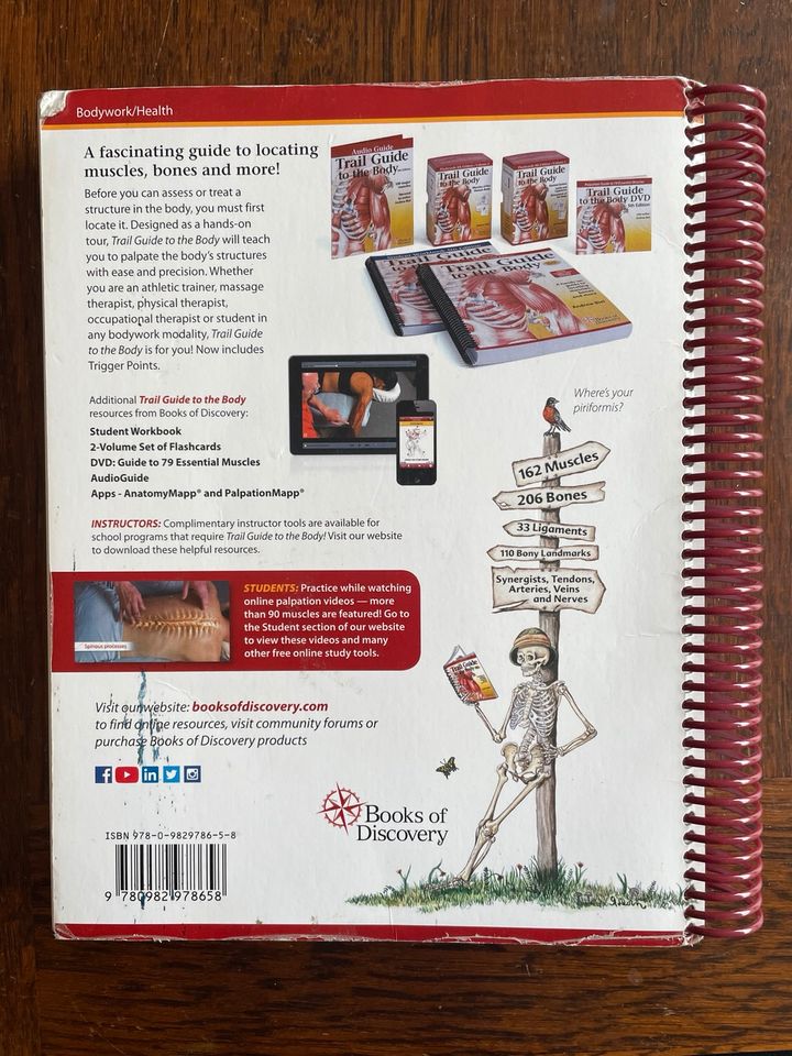 Trail Guide to the Body - Anatomie Buch - englisch in Gronau (Westfalen)