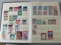 Briefmarkenalbum 214 Stück gestempelt – BRD DDR Europa Welt Samml Bayern - Großheirath Vorschau
