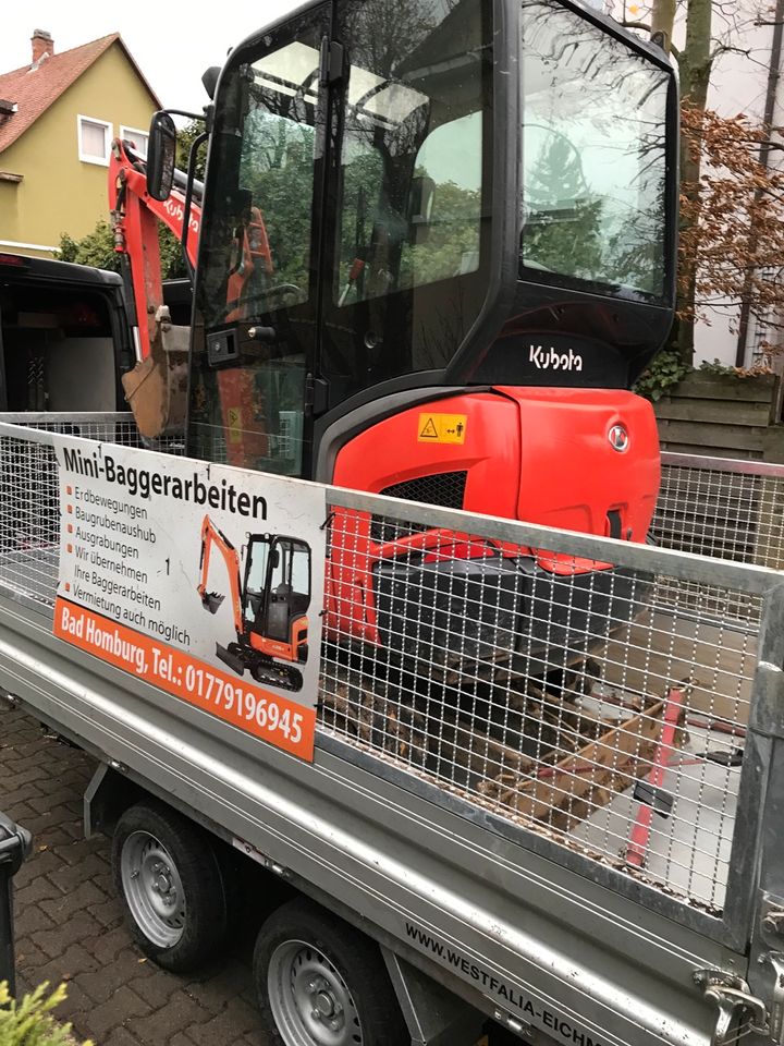 Kipper Anhänger zu Vermieten Leihen Mieten 3000 kg Elektrisch in Bad Homburg