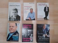 Konvolut Politikerbiographien 6 Stück, Gauck, Lindner u.v.a. Rheinland-Pfalz - St Katharinen Vorschau