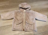 Zara - kuschelige Teddyfell-Jacke mit Kapuze - Gr. 110 - beige Bayern - Eschau Vorschau